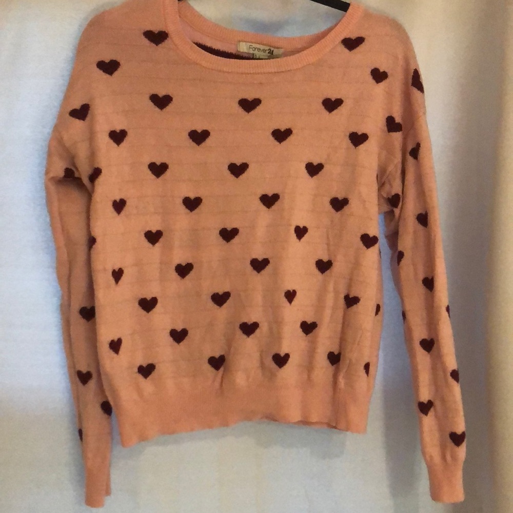 Heart sweater